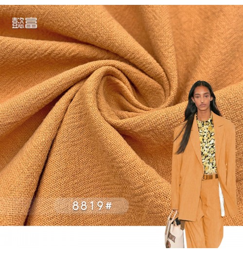 Organic Soft 100 100% Woven Clothing Supplier Textile 8819# Wholesale Manufacturing Garment Designer Washed Cotton Fabric Organic Soft 100 100% Woven Clothing Supplier Textile 8819# Wholesale Manufacturing Garment Designer Washed Cotton Fabric