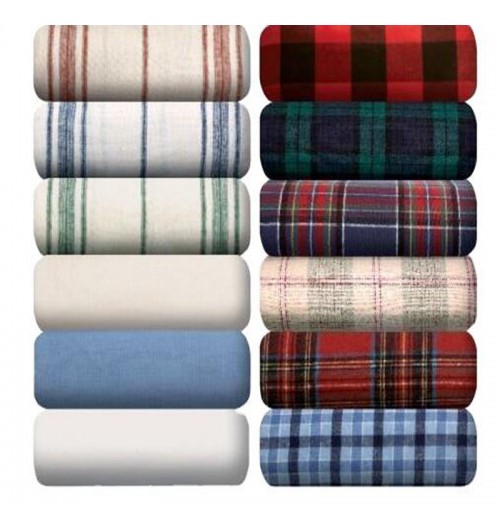 China Manufacture Factory Yarn Dyed 100% Cotton Flannel/Brushed Twill Check/Plaid Fabric China Manufacture Factory Yarn Dyed 100% Cotton Flannel/Brushed Twill Check/Plaid Fabric
