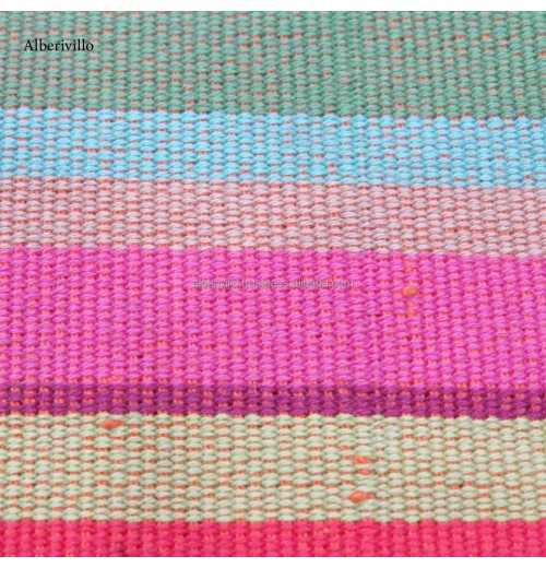 Made in India Eco-Friendly Cool Cotton Fabric for Uniform Hand Knitted Stripe Fabric Made in India Eco-Friendly Cool Cotton Fabric for Uniform Hand Knitted Stripe Fabric